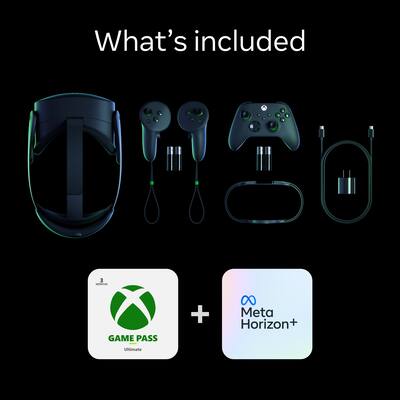 Meta Quest 3S Xbox Edition 128GB Limited Edition Hardware & 3 Meta Quest 3S Xbox Edition 128GB Limited Edition Hardware & 3