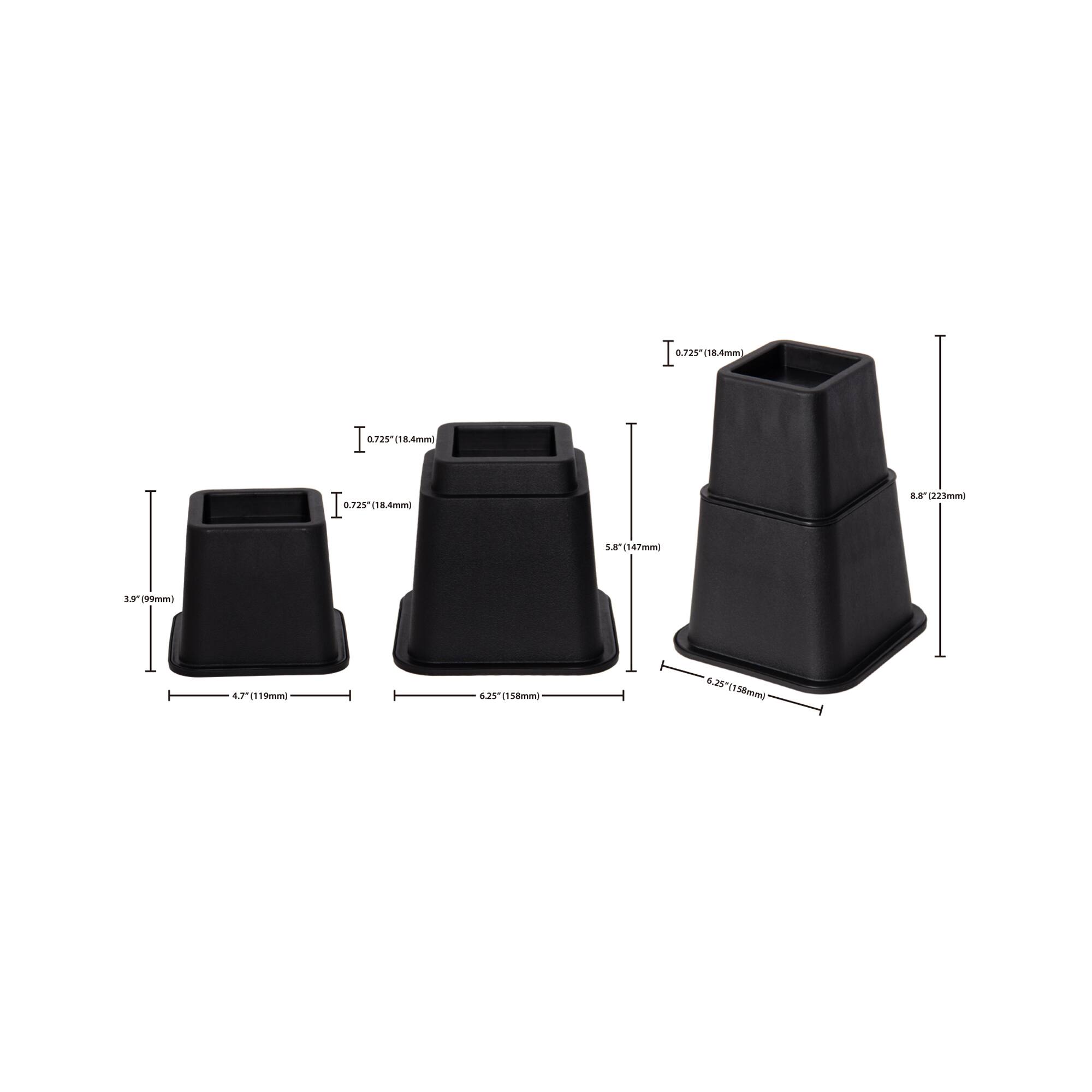 0.725" (18.4mm)  
0.725" (18.4mm)  
8.8" (223mm)  
5.8" (147mm)  
39" (99mm)  
4.7" (119mm)  
6.25" (158mm)