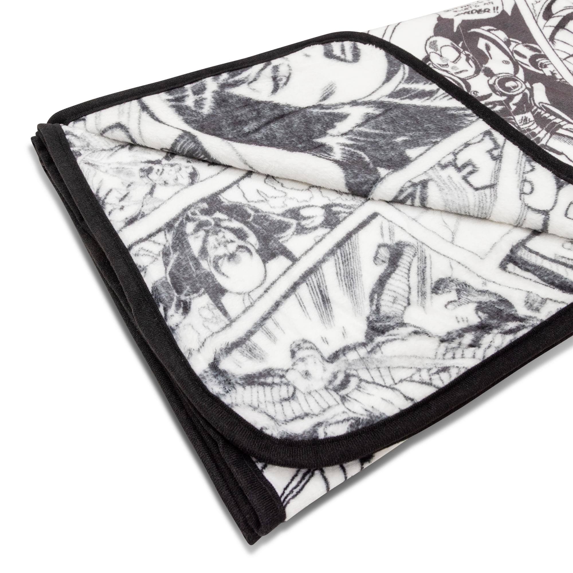 Alt View 10. Silver Buffalo - Marvel Comics Avengers Comic Panels Fleece Throw Blanket | 45 x 60 Inches - Multi-Colored.
