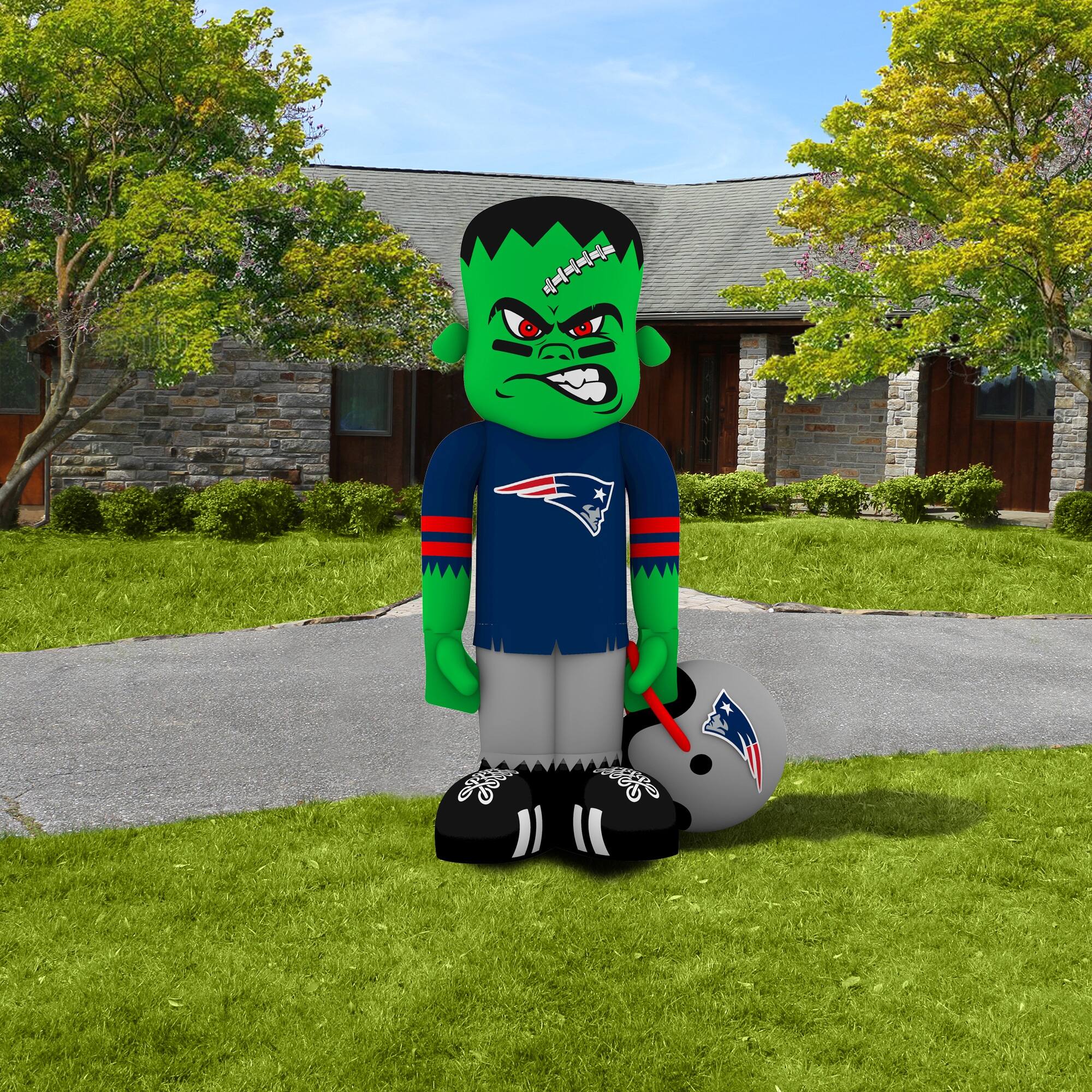 Alt View 3. Sporticulture - Halloween Lawn Inflatable Steinbacker - Multicolor.