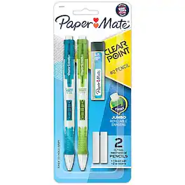 Paper Mate - Clearpoint Mechanical Pencil, 0.7mm, #2 Medium Lead, 2/Pack (56047)