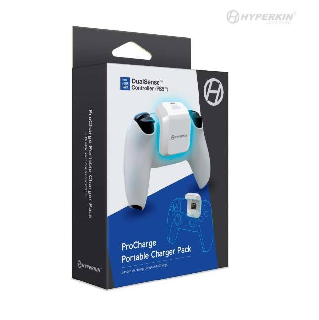 HYPERKIN ProCharge DualSense Portable PC Charger Pack FOR POUR DualSense PARA Controller (PS5) GATERIN H HYPERKIN ProCharge Pack Portable Charger Banque de charge