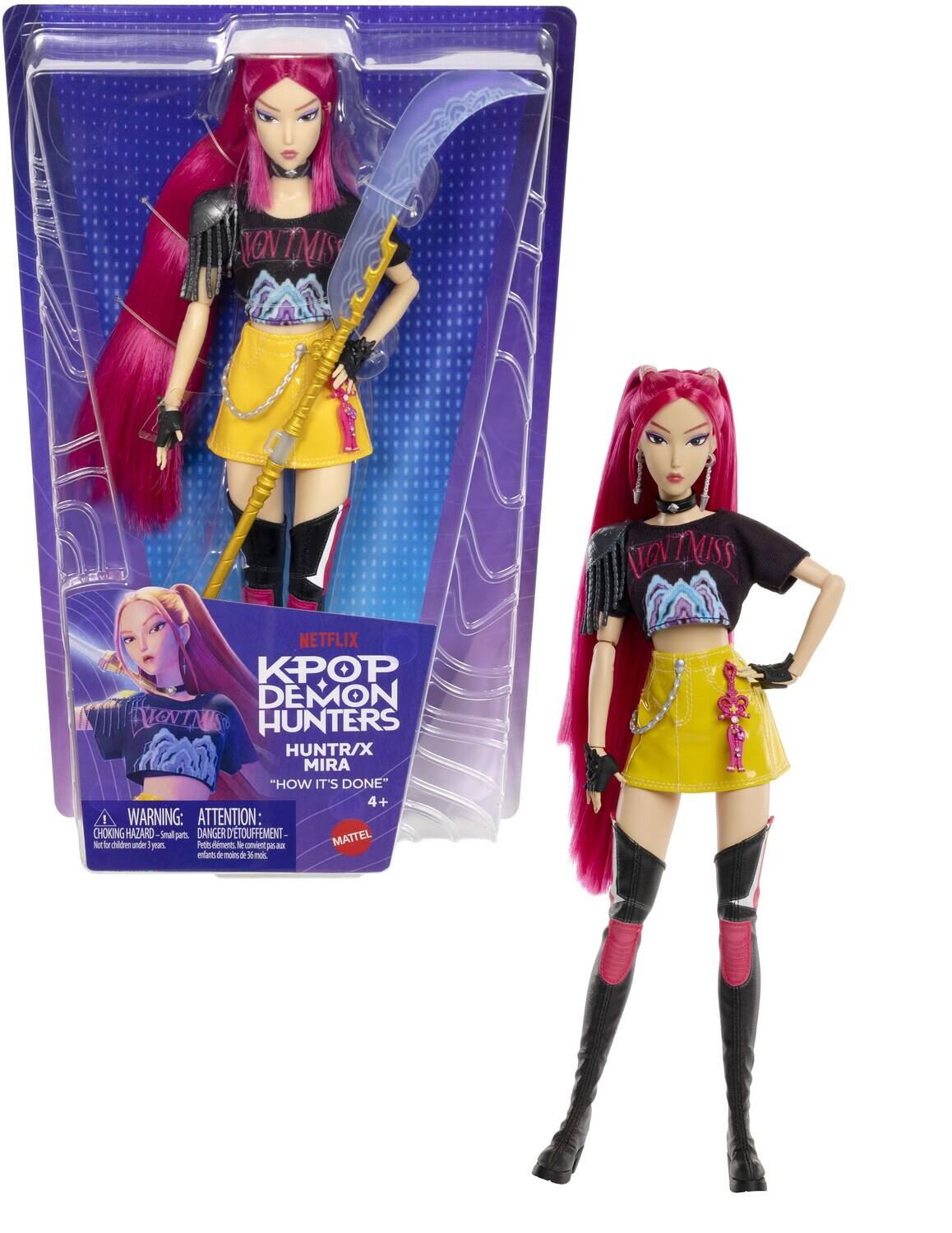 Mattel - KPop Demon Hunters HUNTR/X: Mira “How It's Done" Doll (KPDH) - COLLECTIBLES - Multicolor