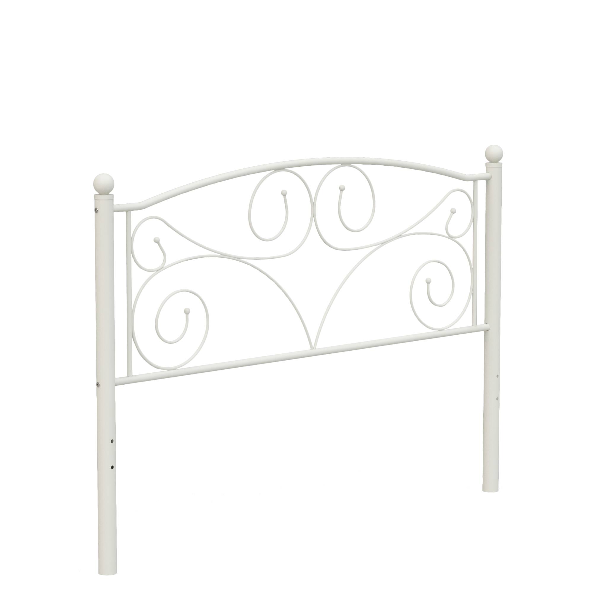 Alt View 6. GOODSILO - Full Size Metal Bed Frame with Sturdy Steel Structure for Modern Bedroom Decor and Comfort - White.