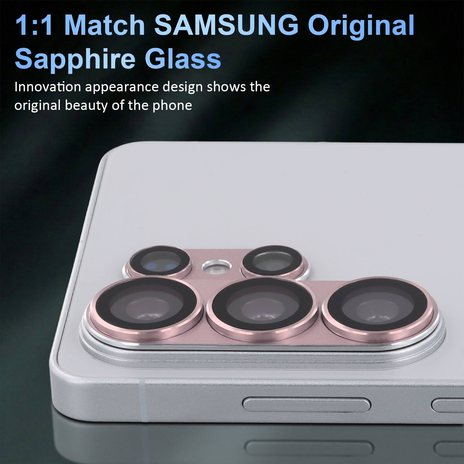 1:1 Match SAMSUNG Original Sapphire Glass

Innovation appearance design shows the original beauty of the phone