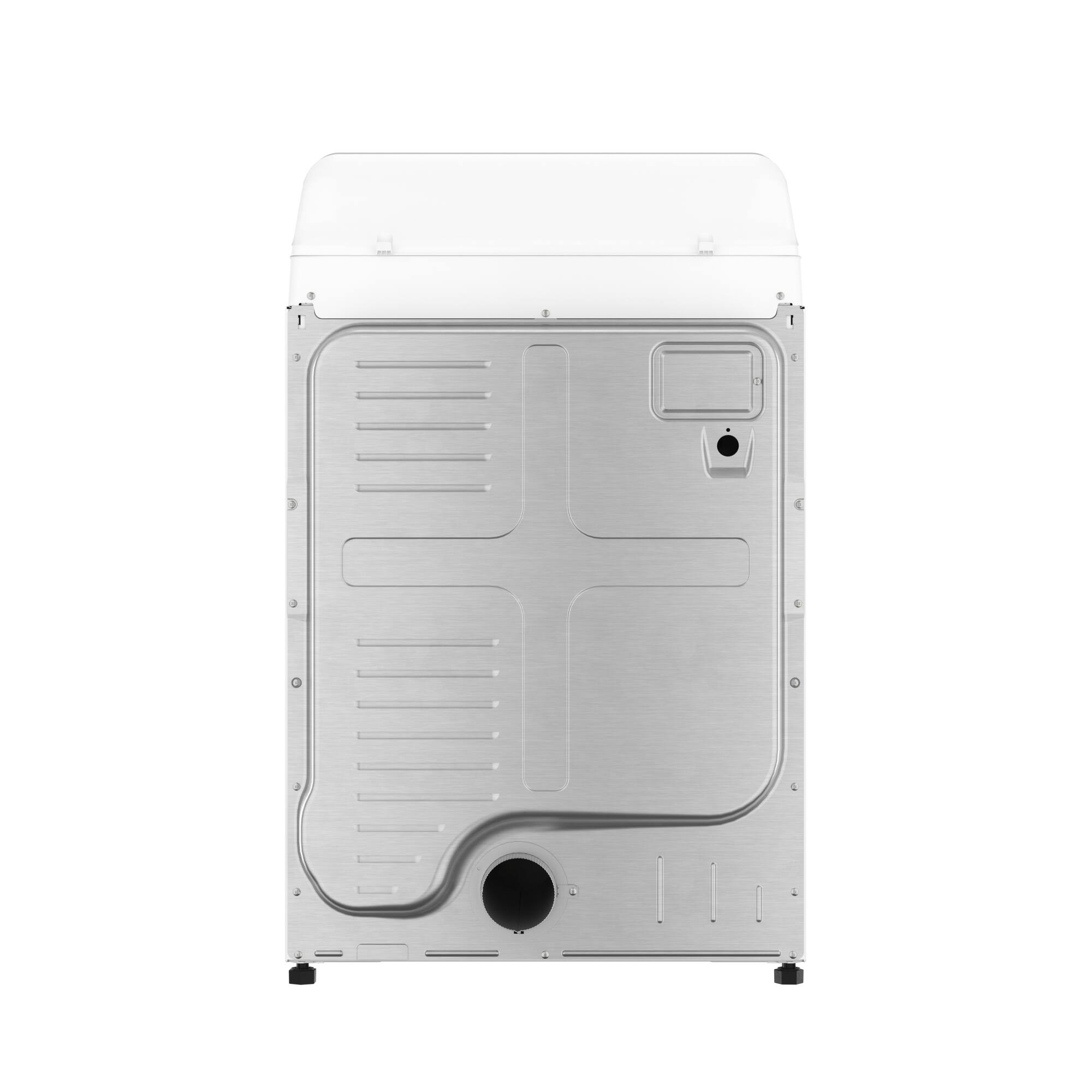 Alt View 9. Koolmore - 27 In. 7.0 Cu. Ft. Electric Dryer with Moisture Sensor, 10 Dry Cycles, Wrinkle Guard, Interior Light, 3-Way Venting - White.