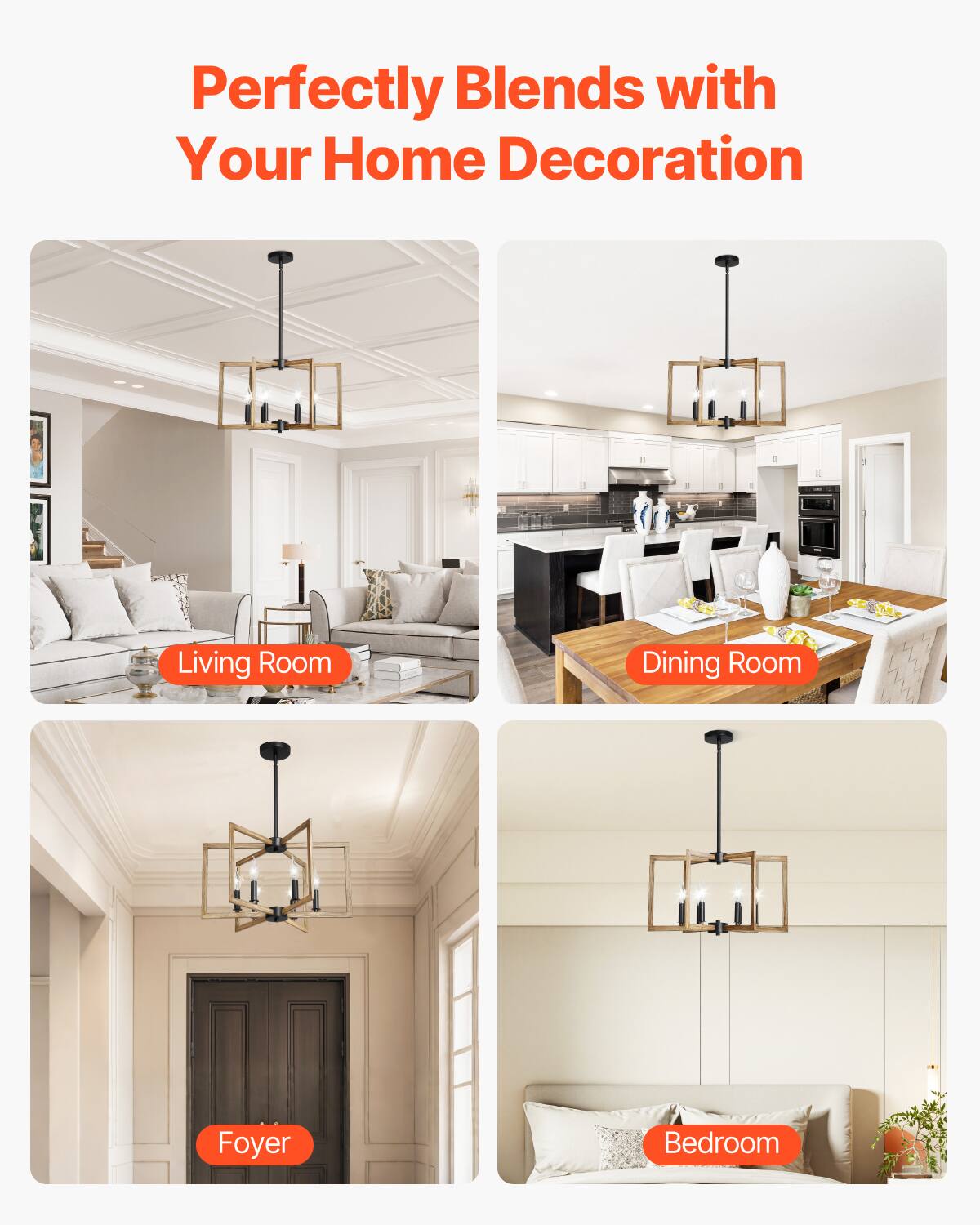 Perfectly Blends with Your Home Decoration

Living Room

Dining Room

Foyer

Bedroom