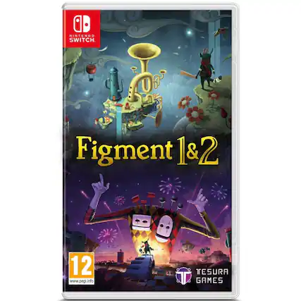NINTENDO SWITCH
Figment 1&2
12 www.pegi.info
TESURA GAMES - E10+ (Everyone 10+)