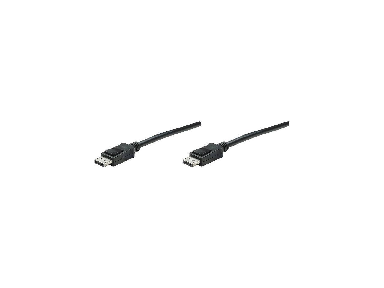 Alt View 3. Manhattan - manhattan 6.6 ft. DisplayPort Monitor Cable.