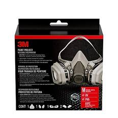 3M Paint Project
Reusable Respirator for Paint Projects
3M Appareil de Protection Respiratoire Reutilisable pour Travaux de Peinture
3M Respirador Reutilizable Proyectos de Pintura
CONT: 1 1 2
PRO
P95
A1P2
M
OV
A1V2