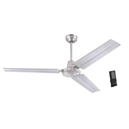 Front. Westinghouse - Westinghouse - Jax Indoor Ceiling Fan - Brushed Nickel White - 56 in. - White.
