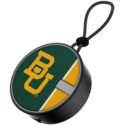 Front. Keyscaper - Black Baylor Bears Bluetooth IPX7 Waterproof Speaker - Black.