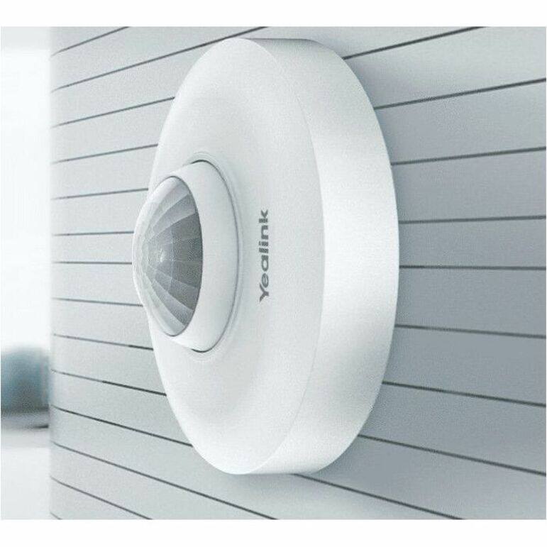 Alt View 3. Yealink - Yealink Enterprise Multifunctional Room Sensor - Wireless - White - White.