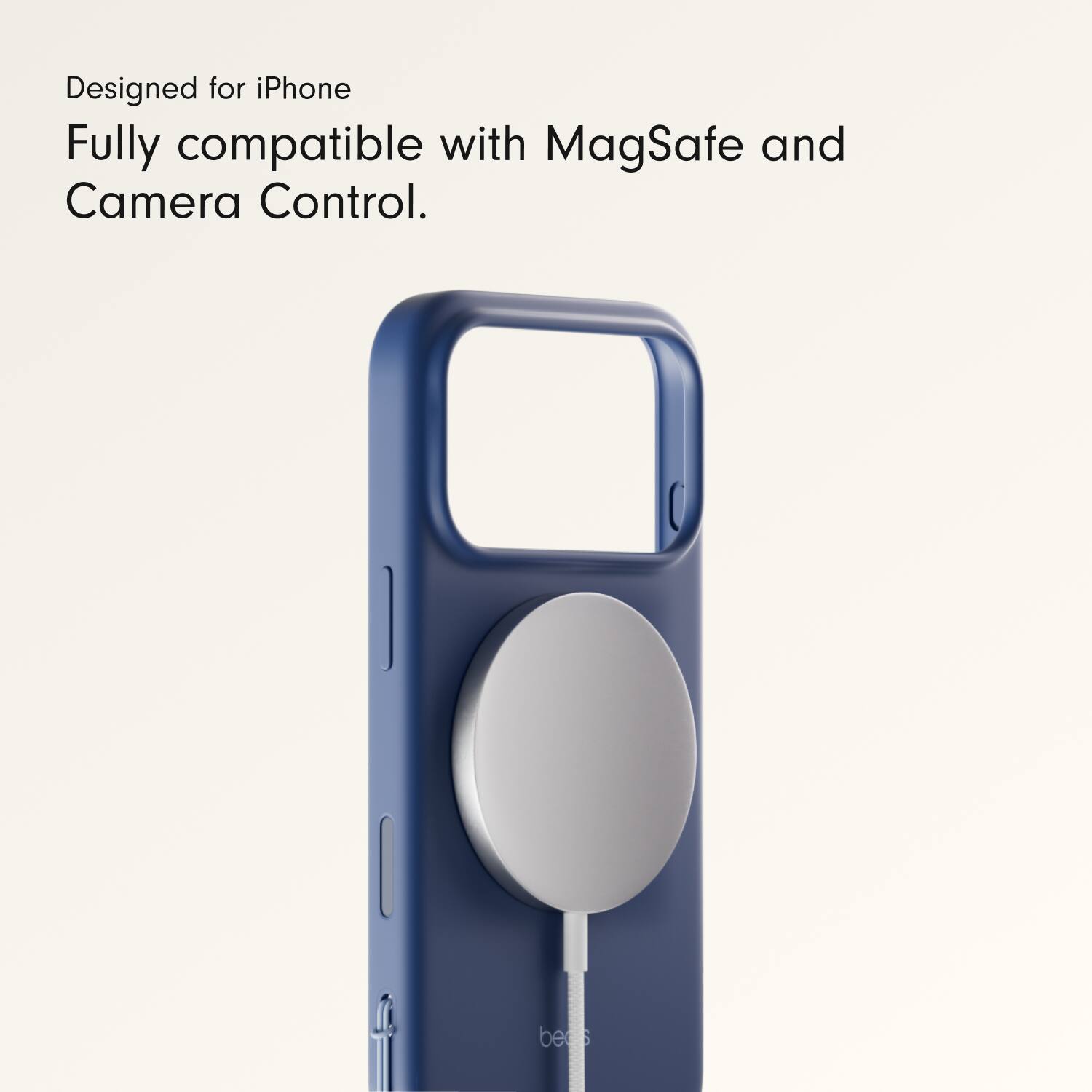 Designed for iPhone  
Fully compatible with MagSafe and Camera Control.