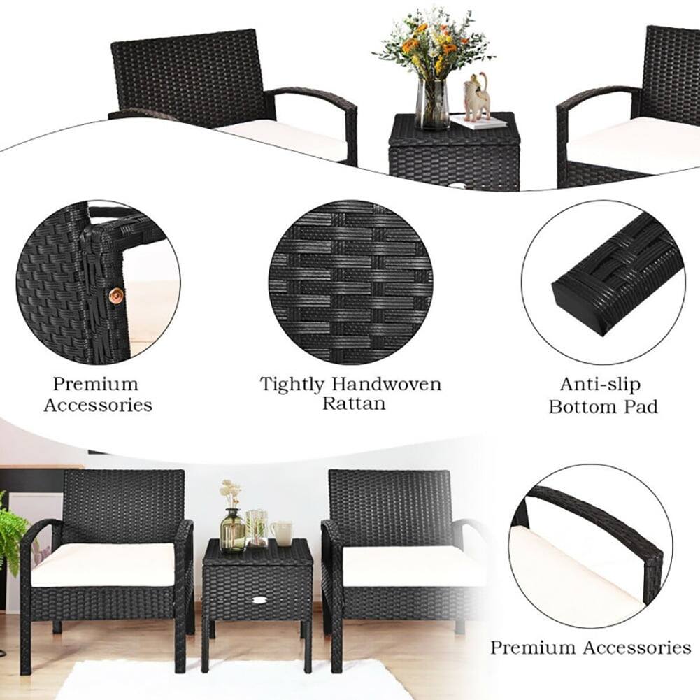 Premium Accessories  
Tightly Handwoven Rattan  
Anti-slip Bottom Pad  
Premium Accessories