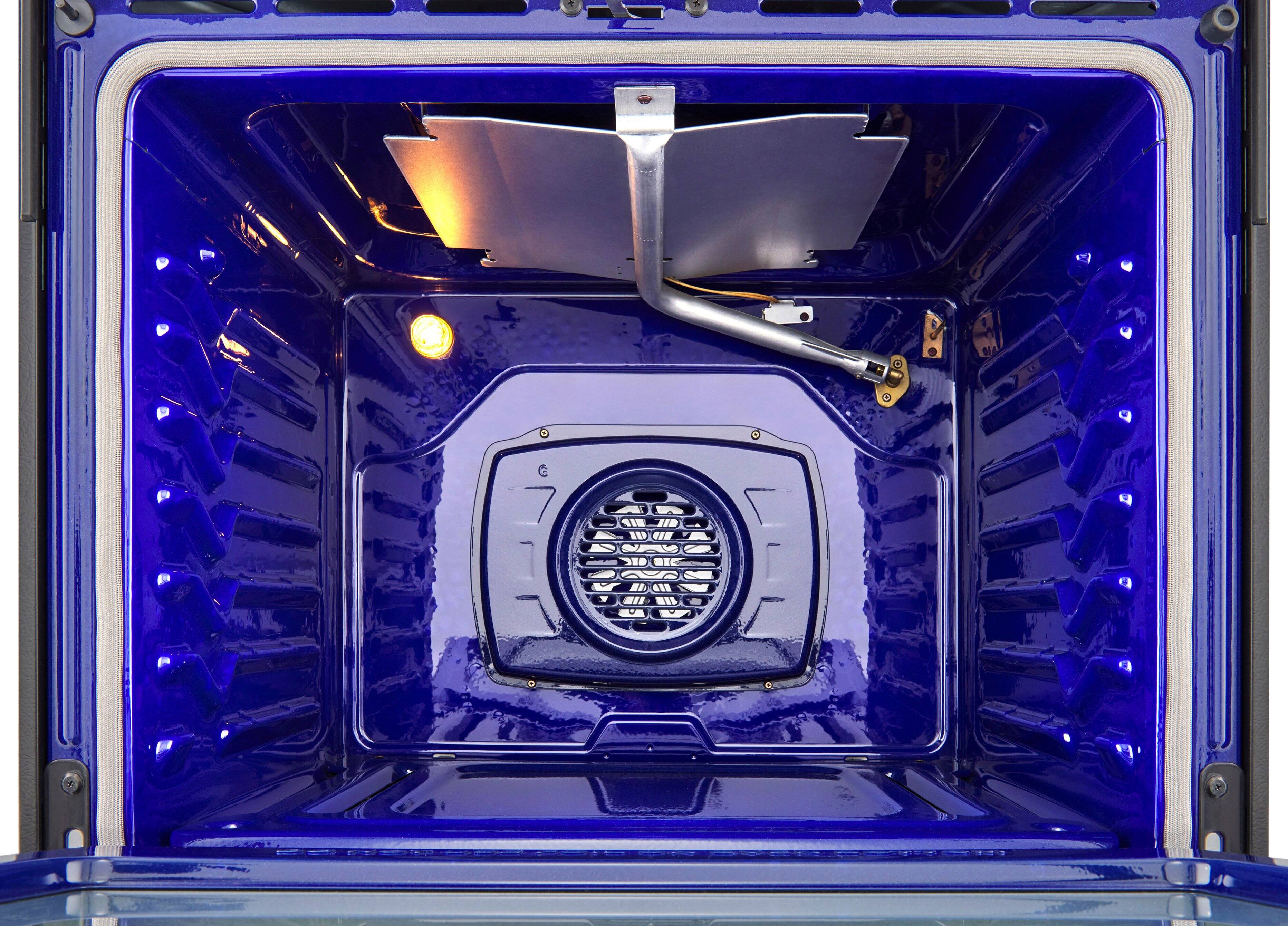 Alt View 19. LG - 5.8 Cu. Ft. Slide-In Gas True Convection Smart Range with EasyClean, Air Fry and UltraHeat 20K Burner - PrintProof Stainless Steel.