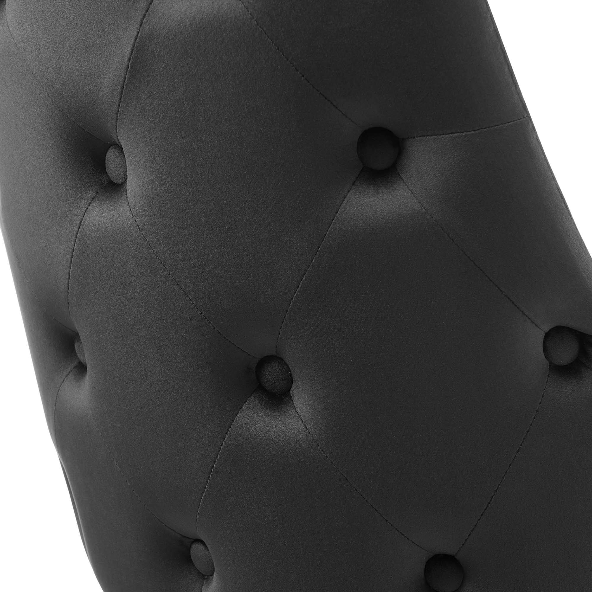 Alt View 2. Modway - Adorn Tufted Performance Velvet Dining Side Chair by Modway - Black.