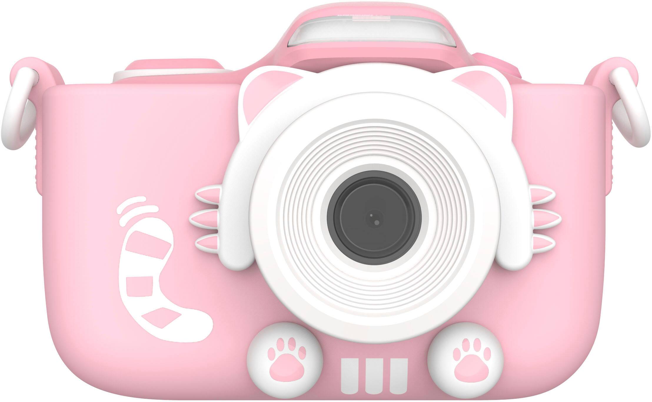 Angle. myFirst - Camera 3 - Digital Camera for Kids with Extra Selfie Lens 16MP HD Video, Selfie Lens, Shockproof Case, microSD - Pink.