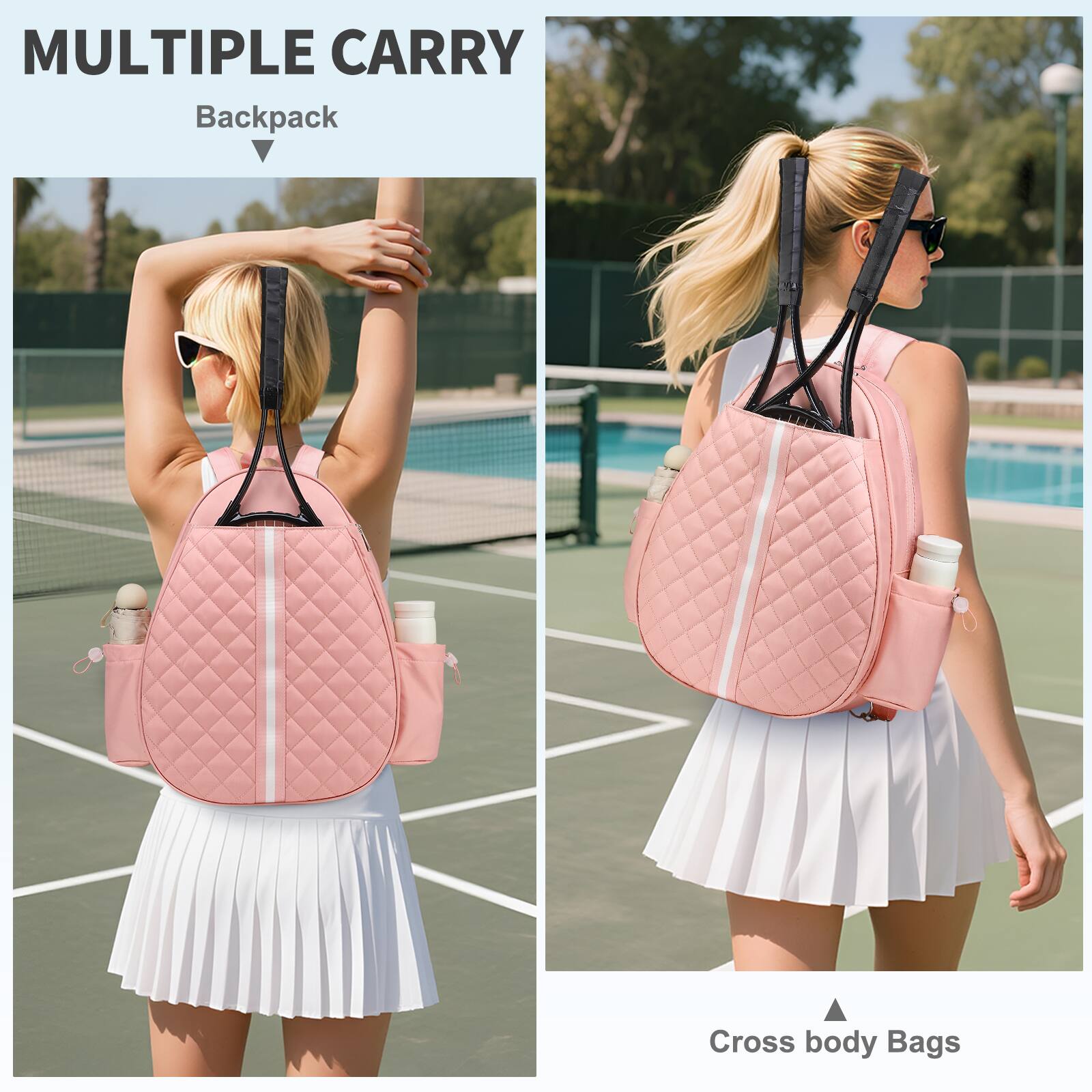 MULTIPLE CARRY  
Backpack

Cross body Bags