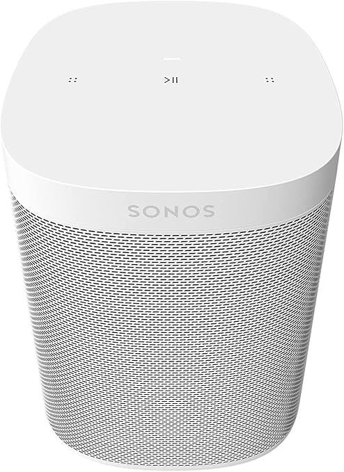 Front. Sonos - One SL Model S38 Wireless Speaker - White.