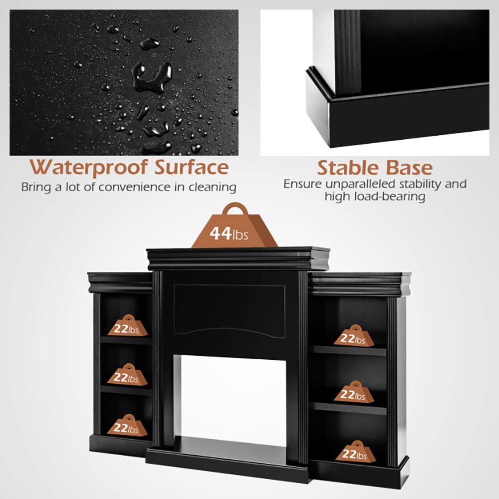Waterproof Surface  
Bring a lot of convenience in cleaning  

Stable Base  
Ensure unparalleled stability and high load-bearing  

44lbs  

22lbs  
22lbs  
22lbs  
22lbs  
22lbs  
22lbs