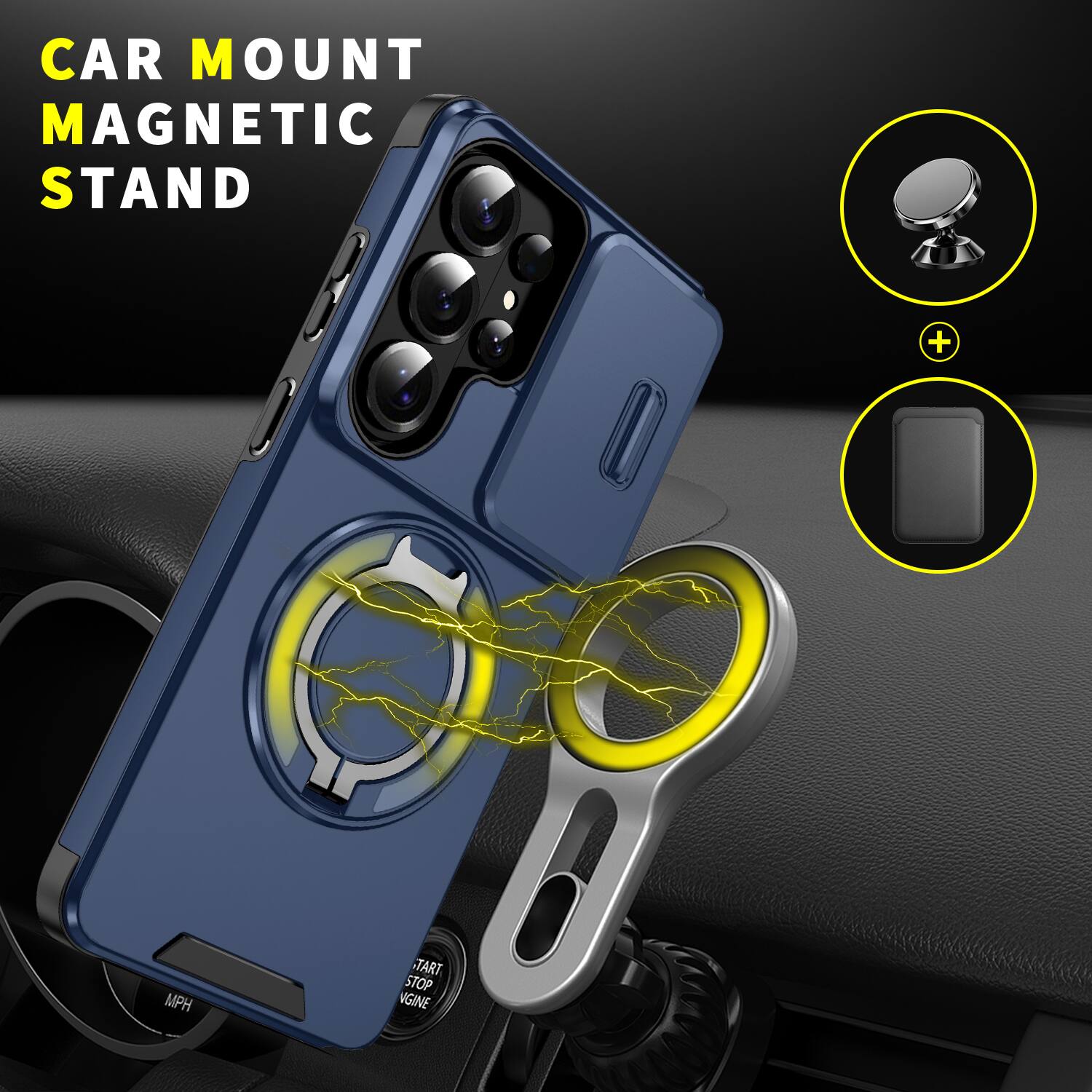 CAR MOUNT MAGNETIC STAND

MPH START STOP ENGINE