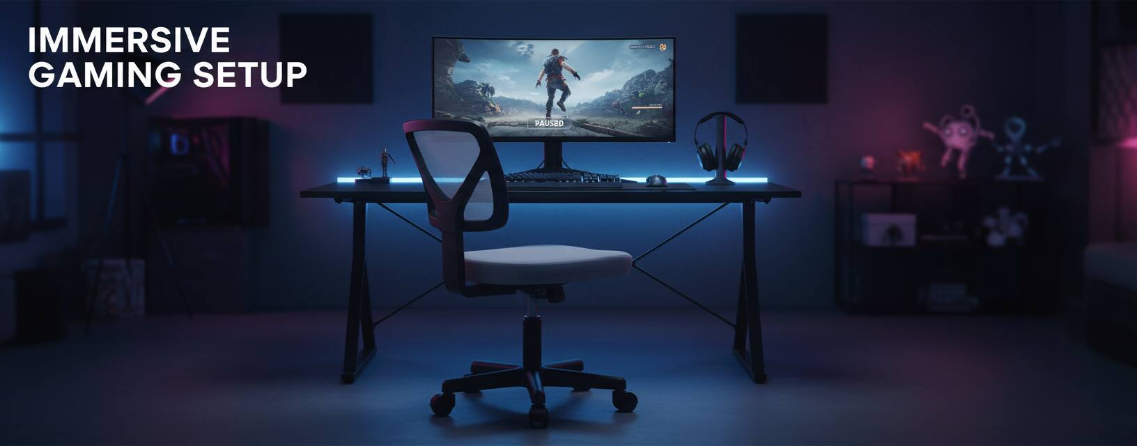 IMMERSIVE GAMING SETUP

PAUSED