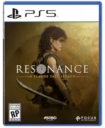 PS5
RESONANCE
A PLAGUE TALE LEGACY
RATING PENDING
COTE EN ATTENTE
RP ESRB
ASOBO STUDIO
FOCUS ENTERTAINMENT - RP (Rating Pending)