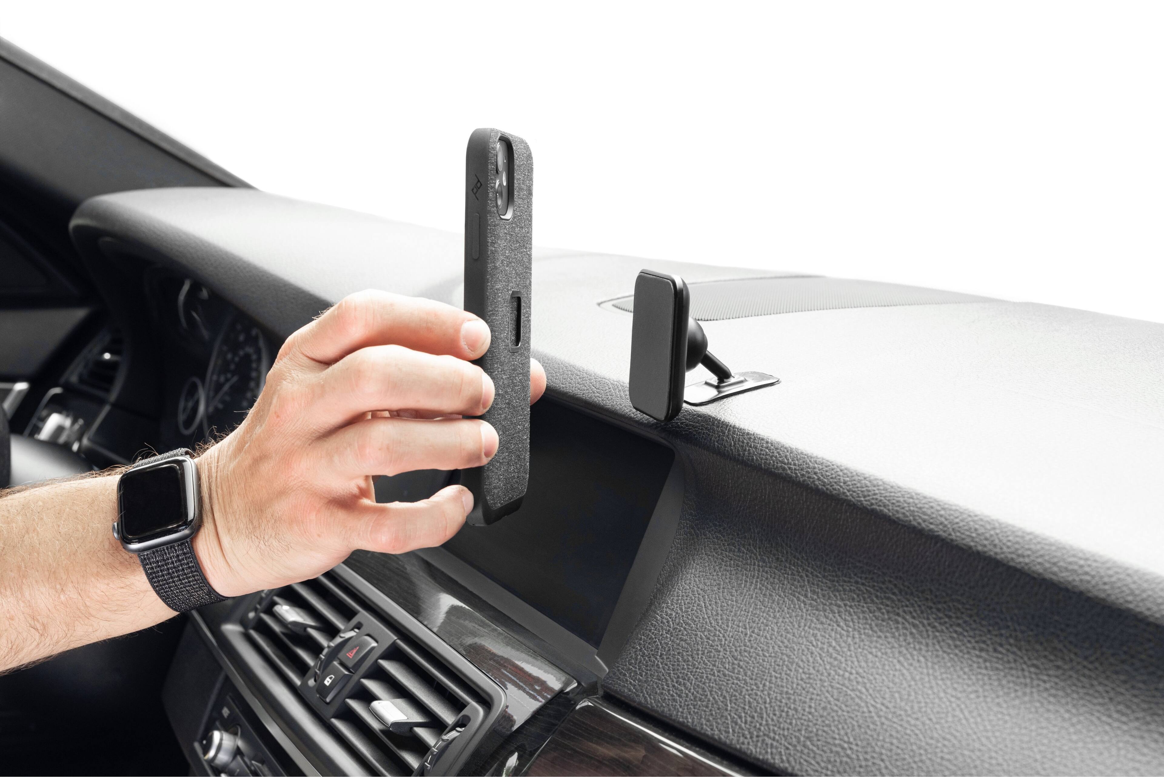 Alt View 12. Peak Design - Mobile Car Mount VHB - Black.