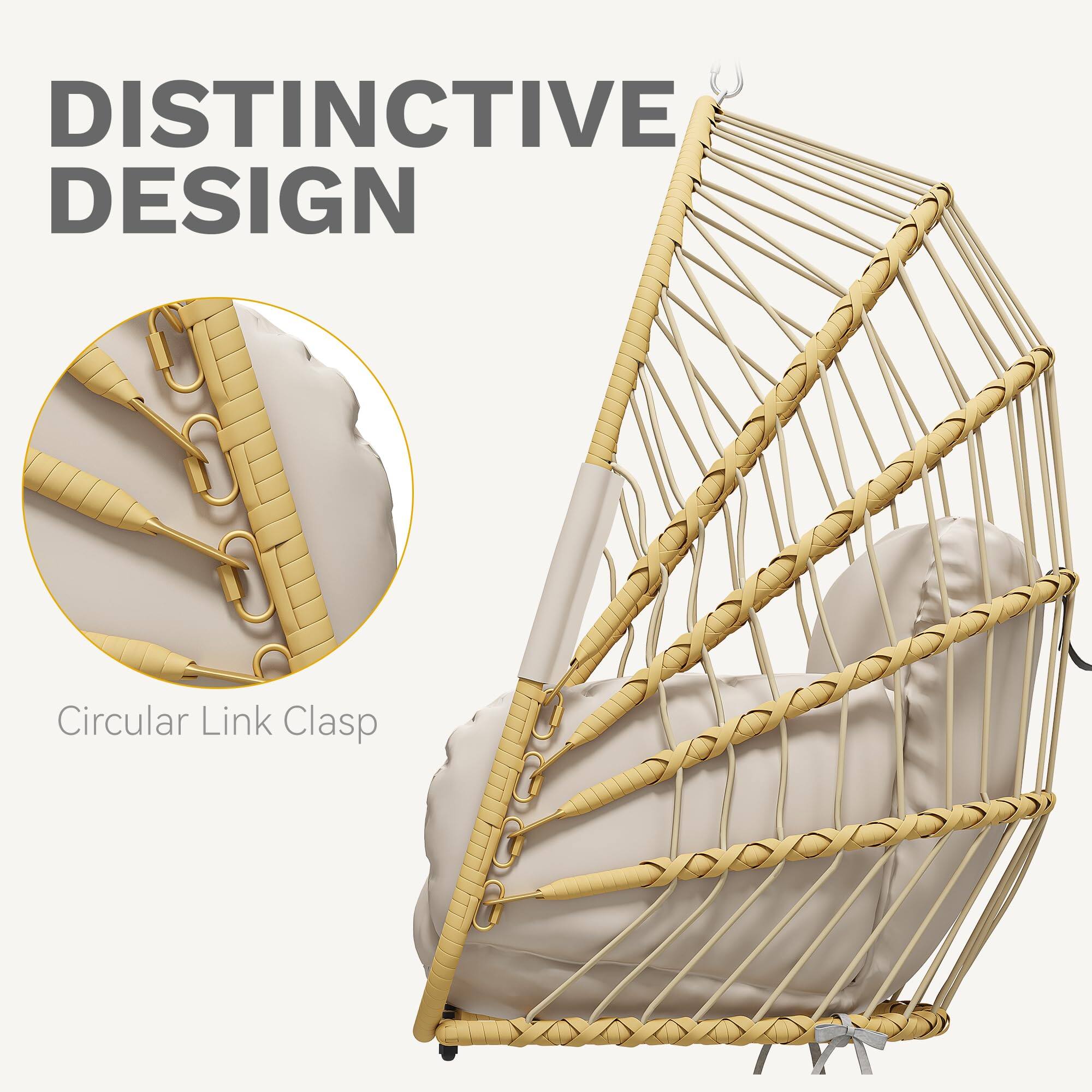 DISTINCTIVE DESIGN

Circular Link Clasp