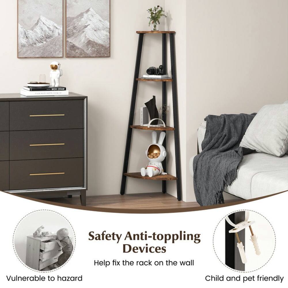 Safety Anti-toppling Devices  
Help fix the rack on the wall  
Vulnerable to hazard  
Child and pet friendly
