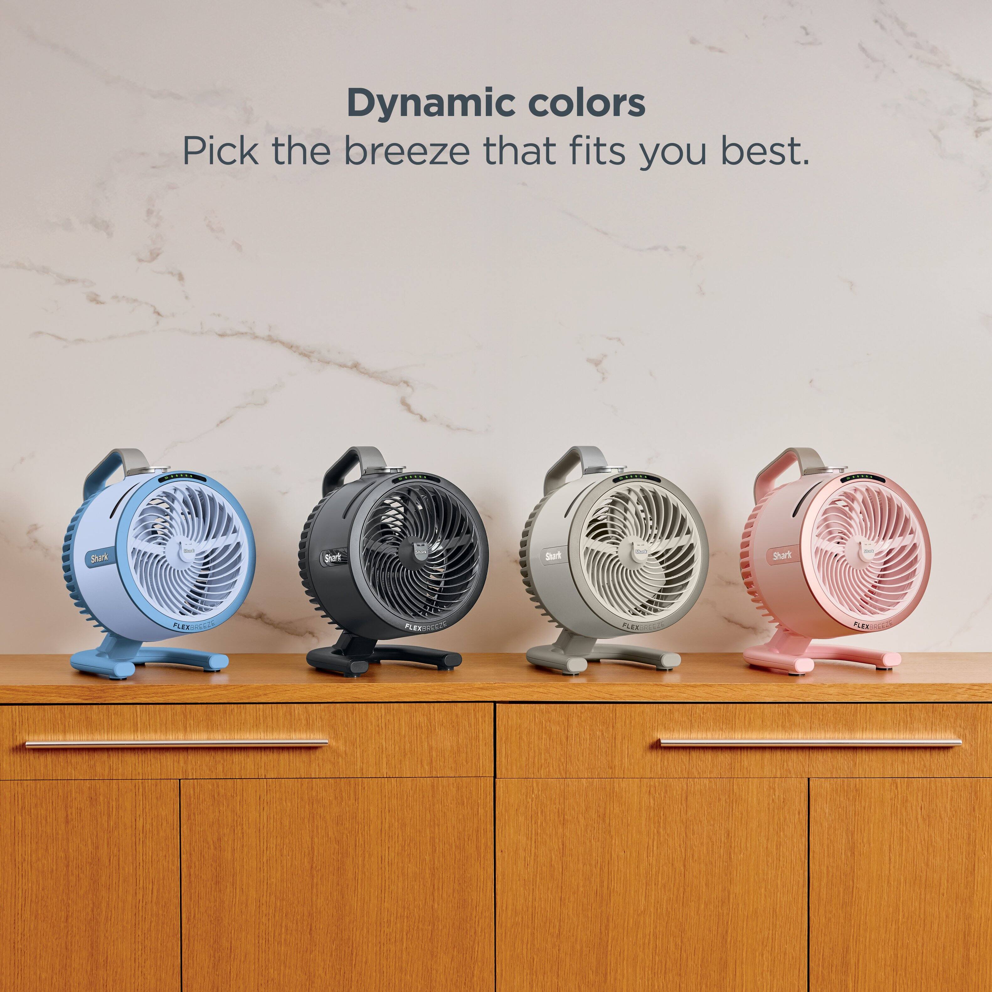 Dynamic colors  
Pick the breeze that fits you best.