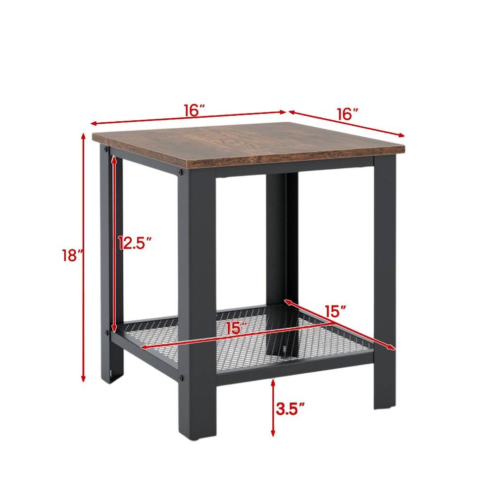 16" x 16"  
18"  
12.5"  
15" x 15"  
3.5"