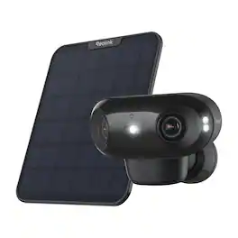 Reolink - Argus 4 Advanced B740X Dual-Lens 4K 8MP Panorama Solar-Powered Outdoor Wireless Security Camera with ColorX Optics - Black