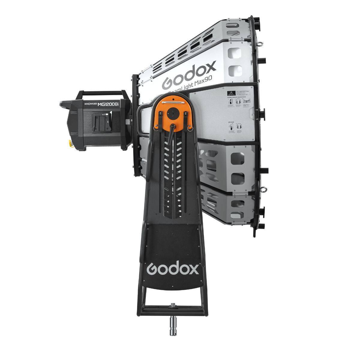 KNOWLED MG1200Bi  
Godox Light Max90  
Godox