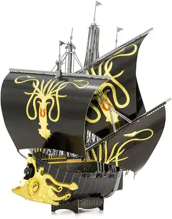 Front. Metal Earth - Metal Earth Premium Series Game of Thrones Silence 3D Metal Model Kit Fascinations - Silver.
