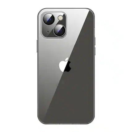 Front. SaharaCase - Venture Series Ultra Thin Case for iPhone 15 - Smoke Clear - Clear.