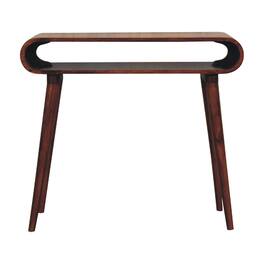 Artisan Furniture - Amaya Nordic Style Console Table - Dark Brown