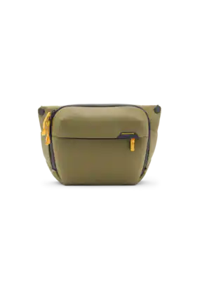 Front. Peak Design - Everyday Sling V2 6L - Kelp.