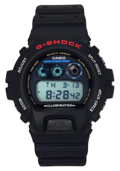 Casio G Shock Digital Resin Strap Quartz DW 6900U 1 200M Men's Casio G Shock Digital Resin Strap Quartz DW 6900U 1 200M Men's