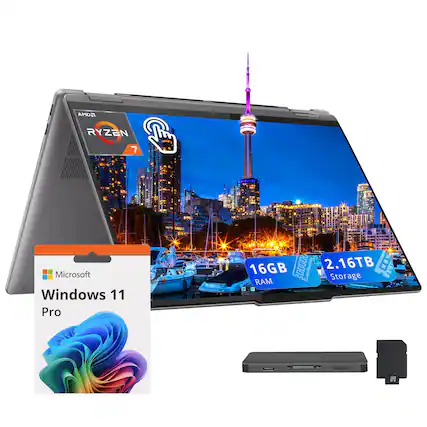 AMDI RYZEN 7
Microsoft Windows 11 Pro
16GB RAM
2.16TB Storage