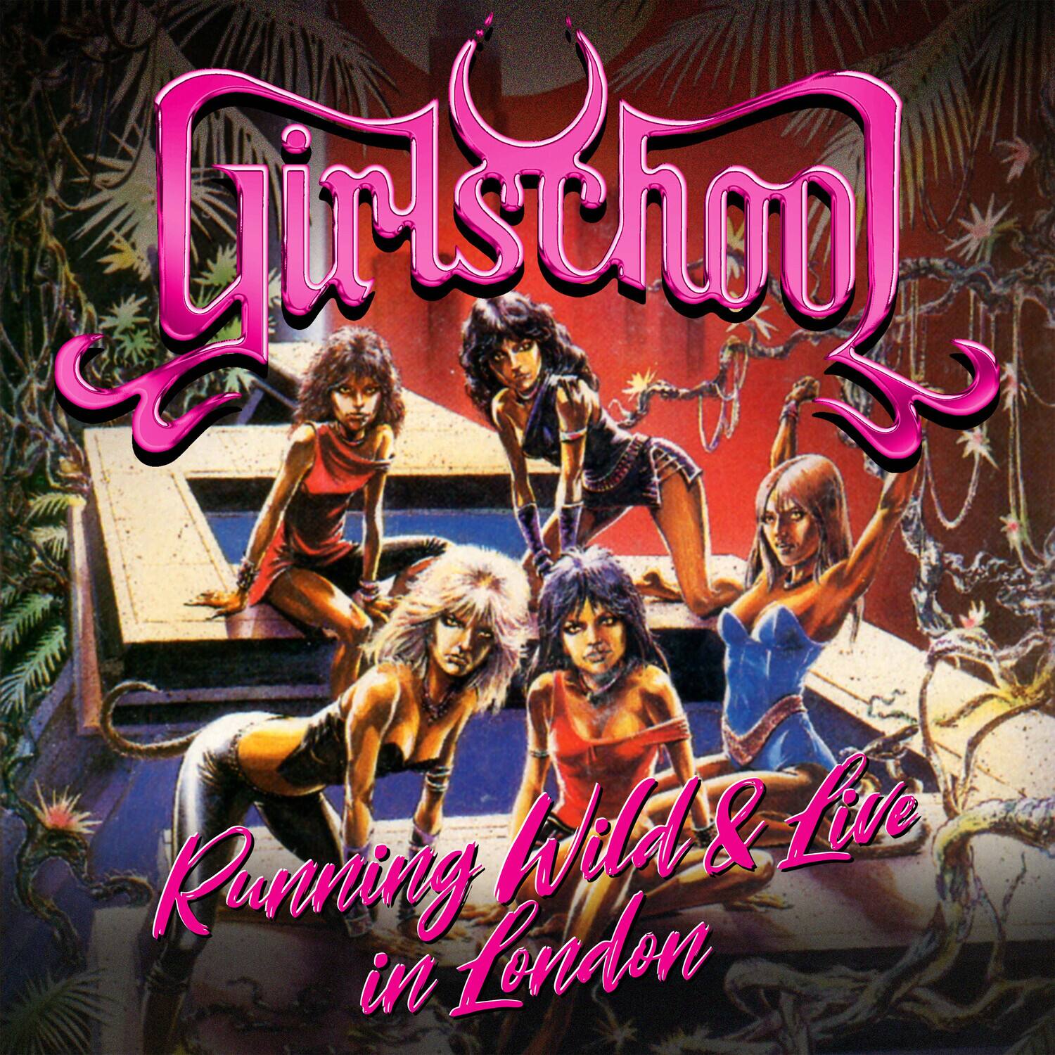 Girlschool - Running Wild Live In London - Extended Edition CD+DVD - COMPACT DISCS