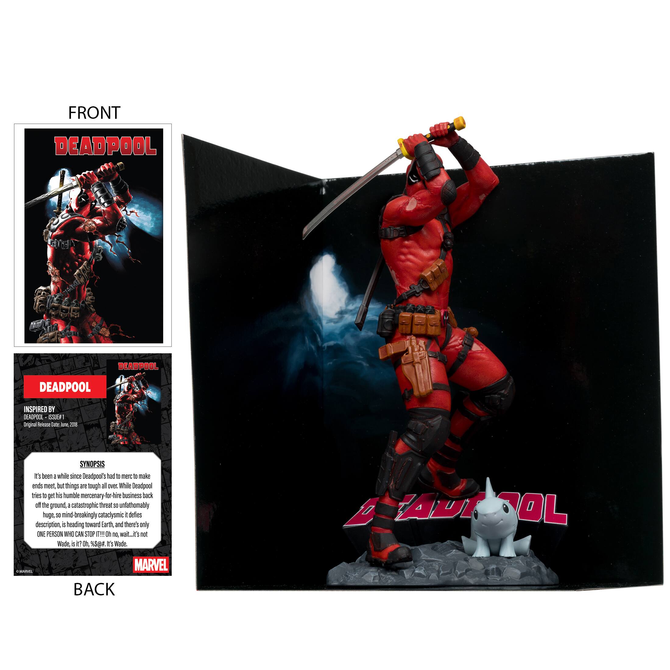 **FRONT**

DEADPOOL

**BACK**

DEADPOOL

INSPIRED BY  
DEADPOOL #1  
Original Release Date: June 2016

SYNOPSIS

It's been a while since Deadpool's had mercy to make ends meet, but things are tough all over. While Deadpool tries to get his humble mercenary-for-hire business back off the ground, a catastrophic threat looms, mind-blowingly huge, a breakingly cataclysmic description heading toward Earth, and there's only ONE PERSON WHO CAN STOP IT!!! That's right, it's not Wade Wilson, it's Deadpool, it's Deadpool, it's Deadpool, it's Deadpool, it's Deadpool, it's Deadpool, it's Deadpool, it's Deadpool, it's Deadpool, it's Deadpool, it's Deadpool, it's Deadpool, it's Deadpool, it's Deadpool, it's Deadpool, it's Deadpool, it's Deadpool, it's Deadpool, it's Deadpool, it's Deadpool, it's Deadpool, it's Deadpool, it's Deadpool, it's Deadpool, it's Deadpool, it's Deadpool, it's Deadpool, it's Deadpool, it's Deadpool, it's Deadpool, it's Deadpool, it's Deadpool, it's