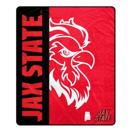 Pegasus - Jacksonville State Gamecocks 50" x 60" Endzone Ultra Soft Throw Blanket - Multicolor