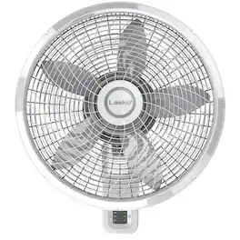 Lasko - 22.5 in. H X 18 in. D 3 speed Oscillating Wall Mount Fan Remote Control