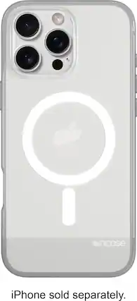 The text on the image reads "iPhone sold separately."