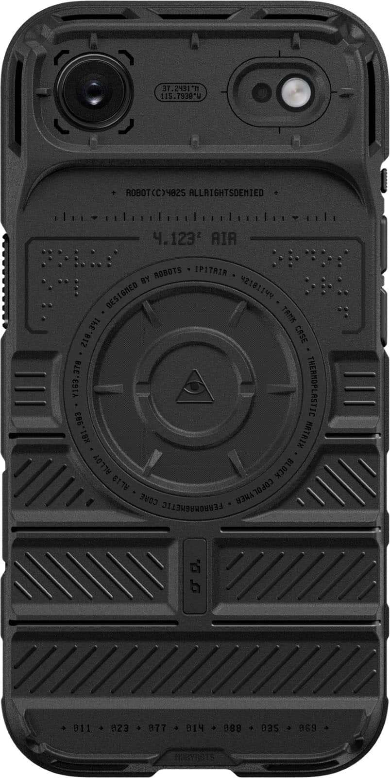 dbrand - Tank Case with MagSafe for Apple iPhone Air - Black