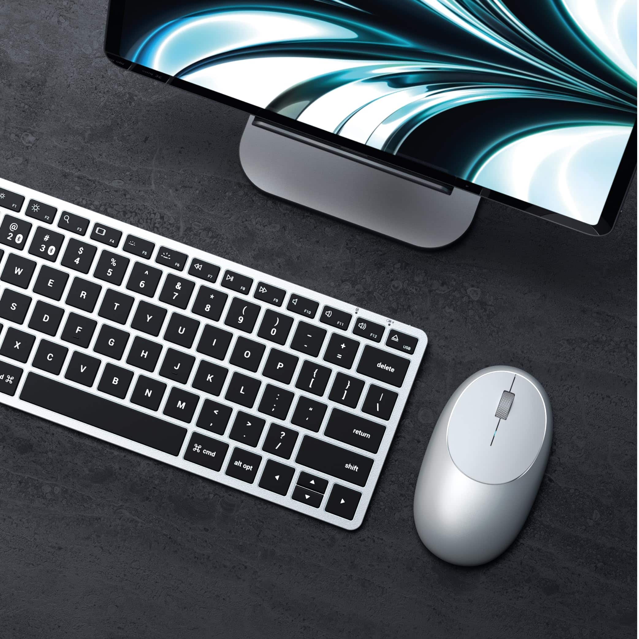 Satechi Slim X1 Bluetooth Backlit Keyboard for Mac, Multi Device