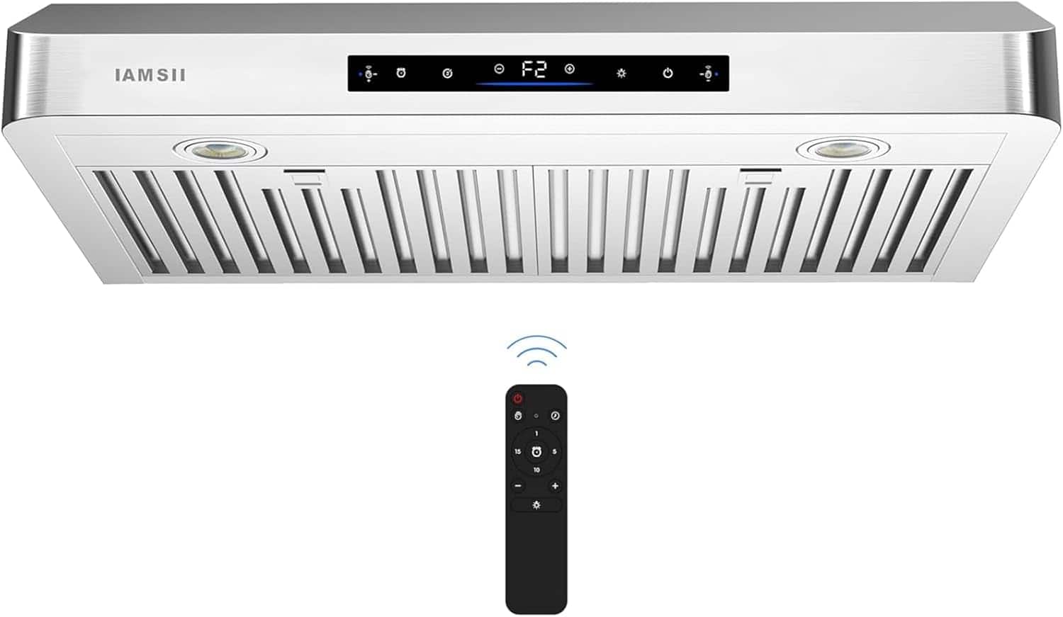 Chery Life - 30 inches - Convertible - Under cabinet Range Hood - Silver