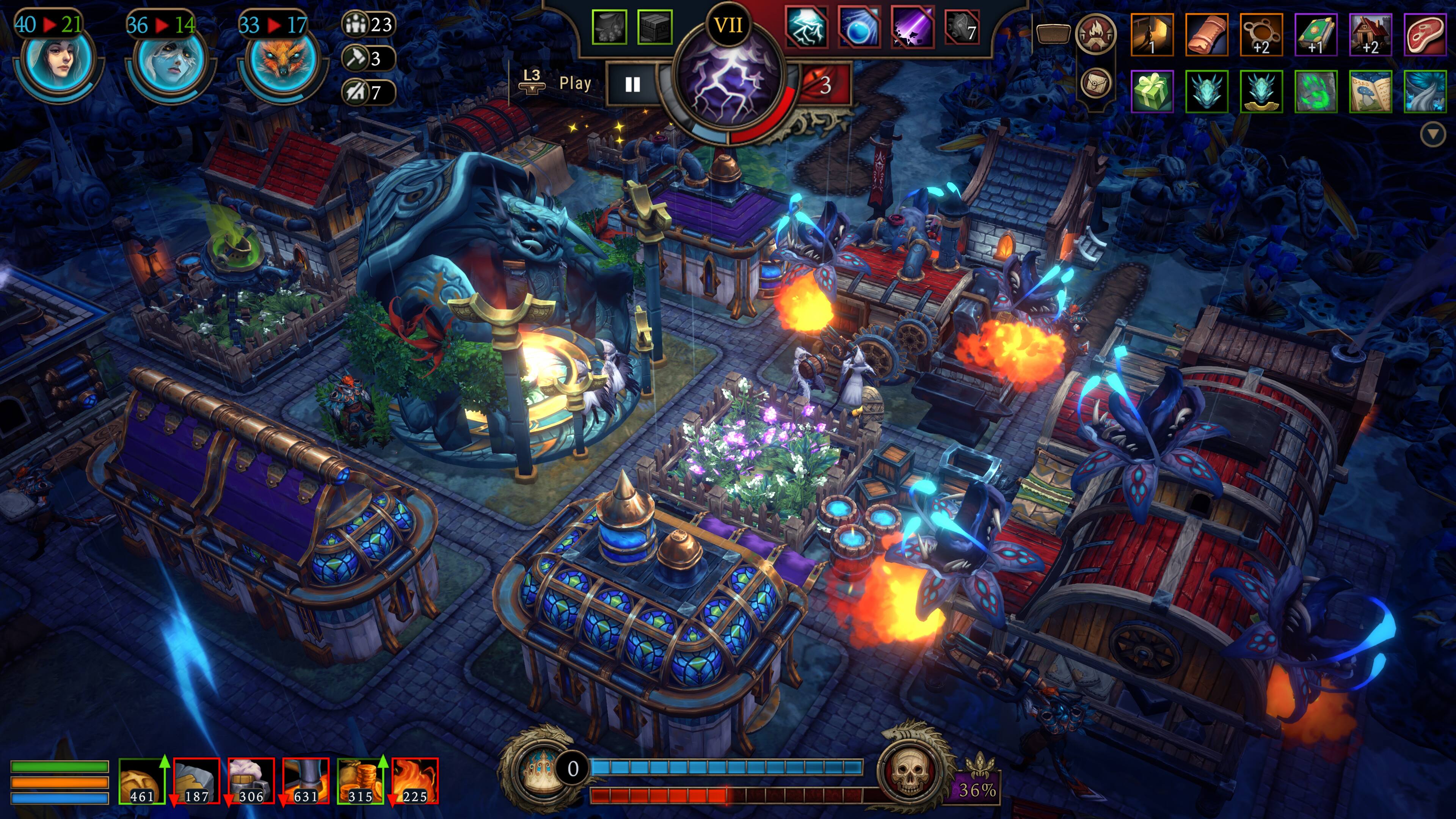 The text on the image is related to a game, and it seems to be a list of various game-related statistics. Here is a corrected and grouped version of the text:

* 40: 21: 36: 14: 33: 17: 23: 3: TA 7: L3: Play VII: 3: +2: +1: +2: 9: 461: 187: 306: 631: 315: 225: 10: 0: 36%

The text appears to be a combination of numbers, letters, and symbols, which could represent various aspects of the game, such as player statistics, achievements, or in-game items.